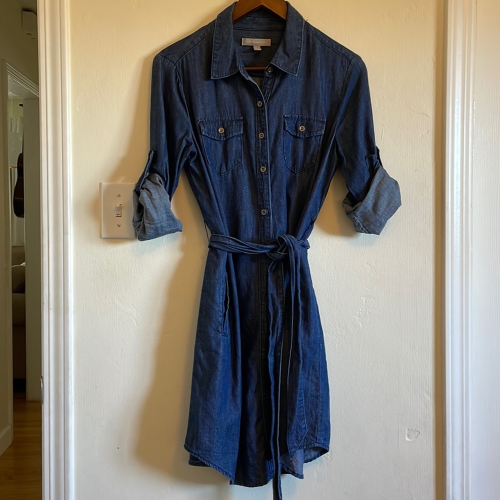Banana Republic chambray dress size 4